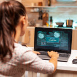 Person launching a cyberthreat